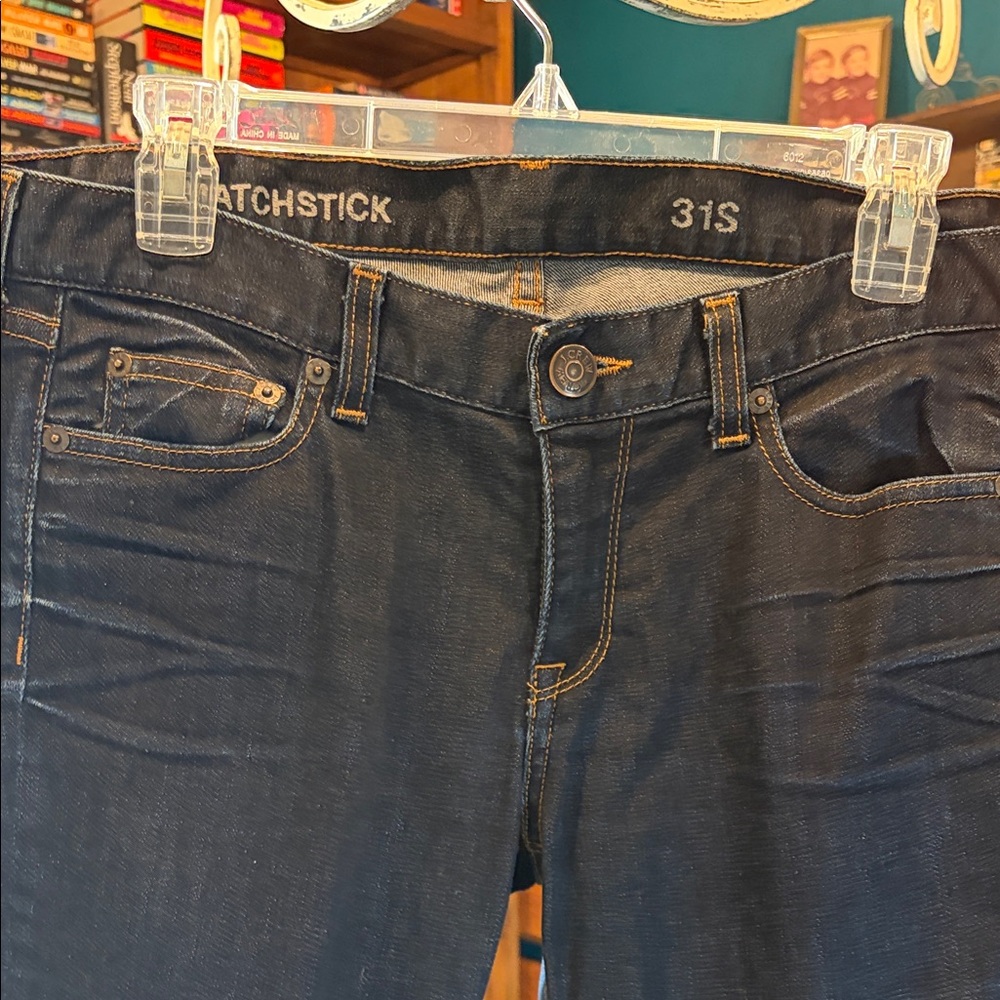 J. Crew Matchstick Deep Indigo Skinny Jeans - Picture 4 of 7